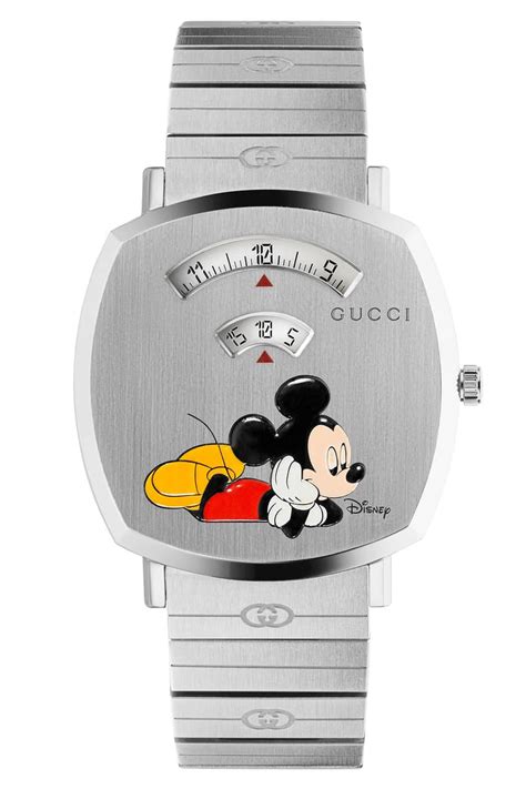 gucci disney grip watch|gucci grip watch grey.